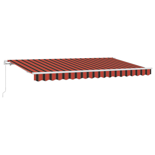 Einziehbare Markise Mehrfarbig 350 x 200 cm