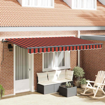 Einziehbare Markise Mehrfarbig 350 x 200 cm