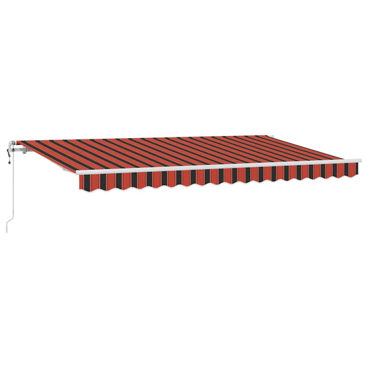 Einziehbare Markise Mehrfarbig 350 x 200 cm