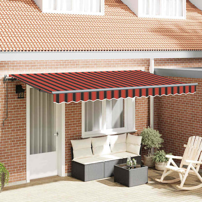 Einziehbare Markise Mehrfarbig 350 x 200 cm
