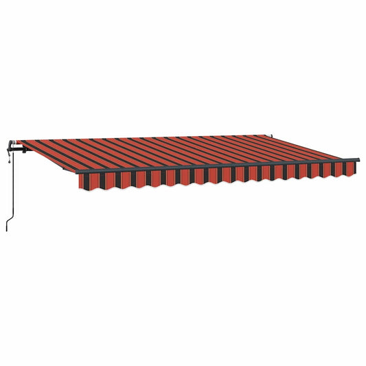 Einziehbare Markise Mehrfarbig 350 x 200 cm