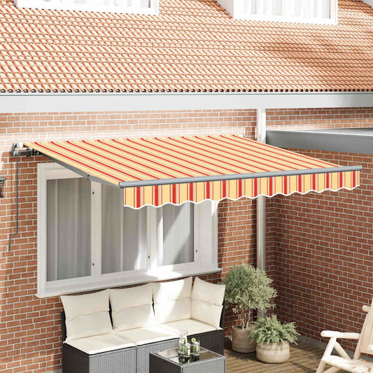 Einziehbare Markise Mehrfarbig 350 x 200 cm