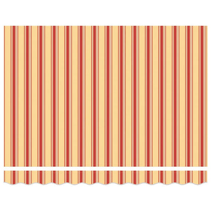 Einziehbare Markise Mehrfarbig 350 x 200 cm