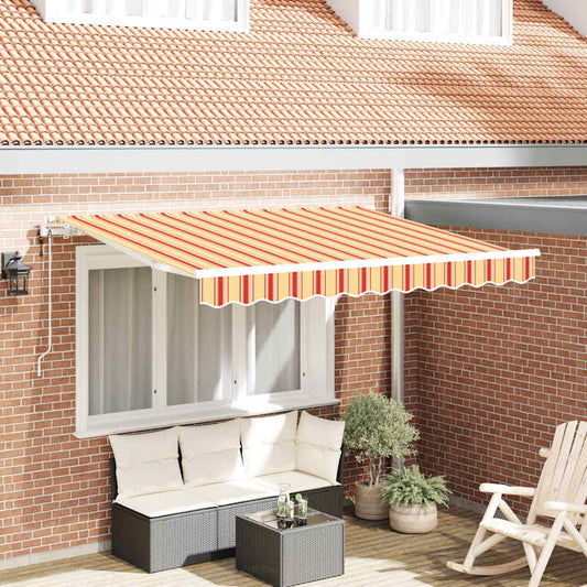 Einziehbare Markise Mehrfarbig 350 x 200 cm