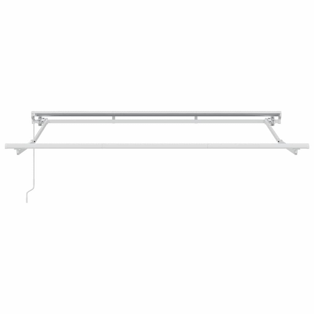 Einziehbare Markise Bunt gestreift 350x200 cm Stoff
