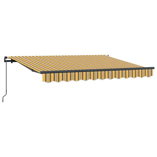 Einziehbare Markise Mehrfarbig 350 x 200 cm