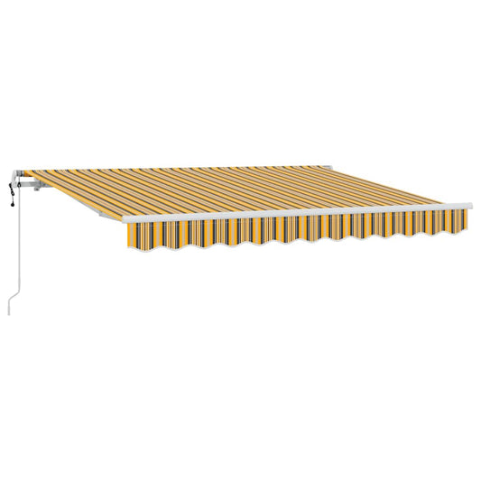 Einziehbare Markise Mehrfarbig 350 x 200 cm