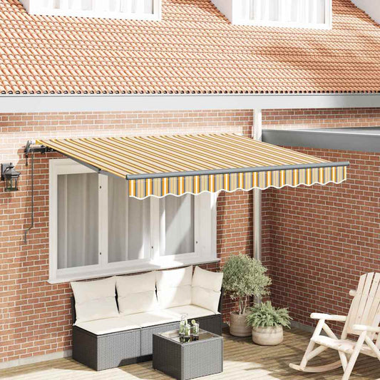 Einziehbare Markise Mehrfarbig 350 x 200 cm