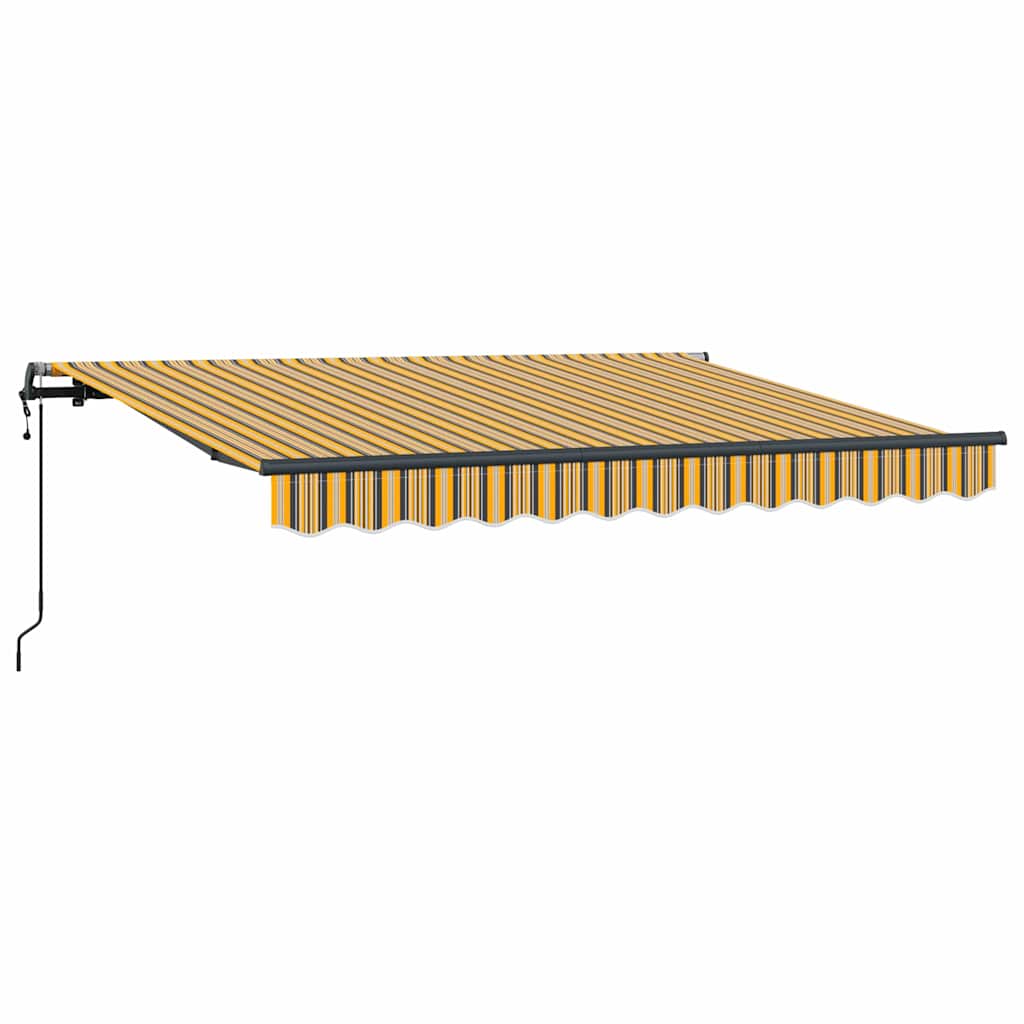 Einziehbare Markise Mehrfarbig 350 x 200 cm