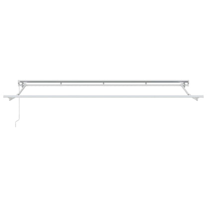 Einziehbare Markise Creme 400 x 200 cm Stoff