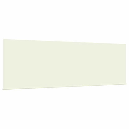 Einziehbare Markise Creme und Weiß 400 x 200 cm