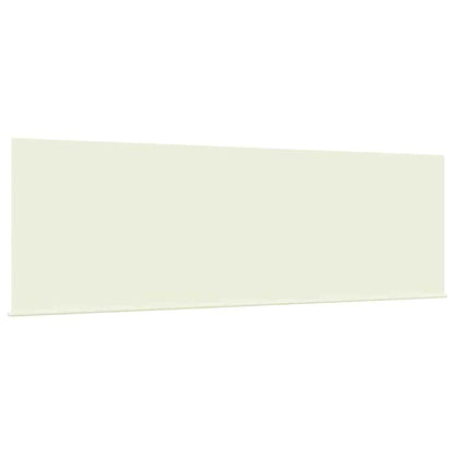 Einziehbare Markise Creme und Anthrazit 400 x 200 cm