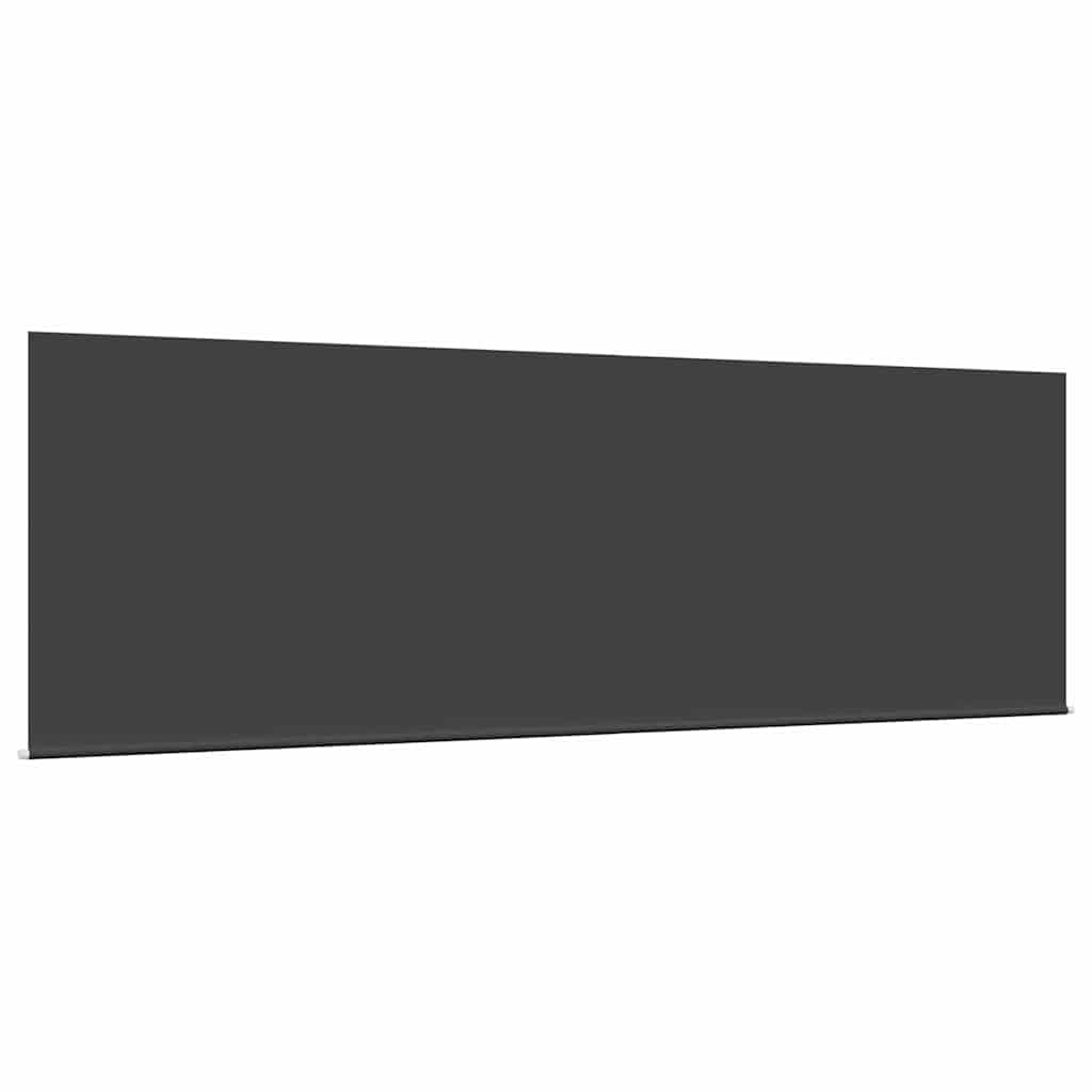 Einziehbare Markise Anthrazit 400 x 200 cm Stoff