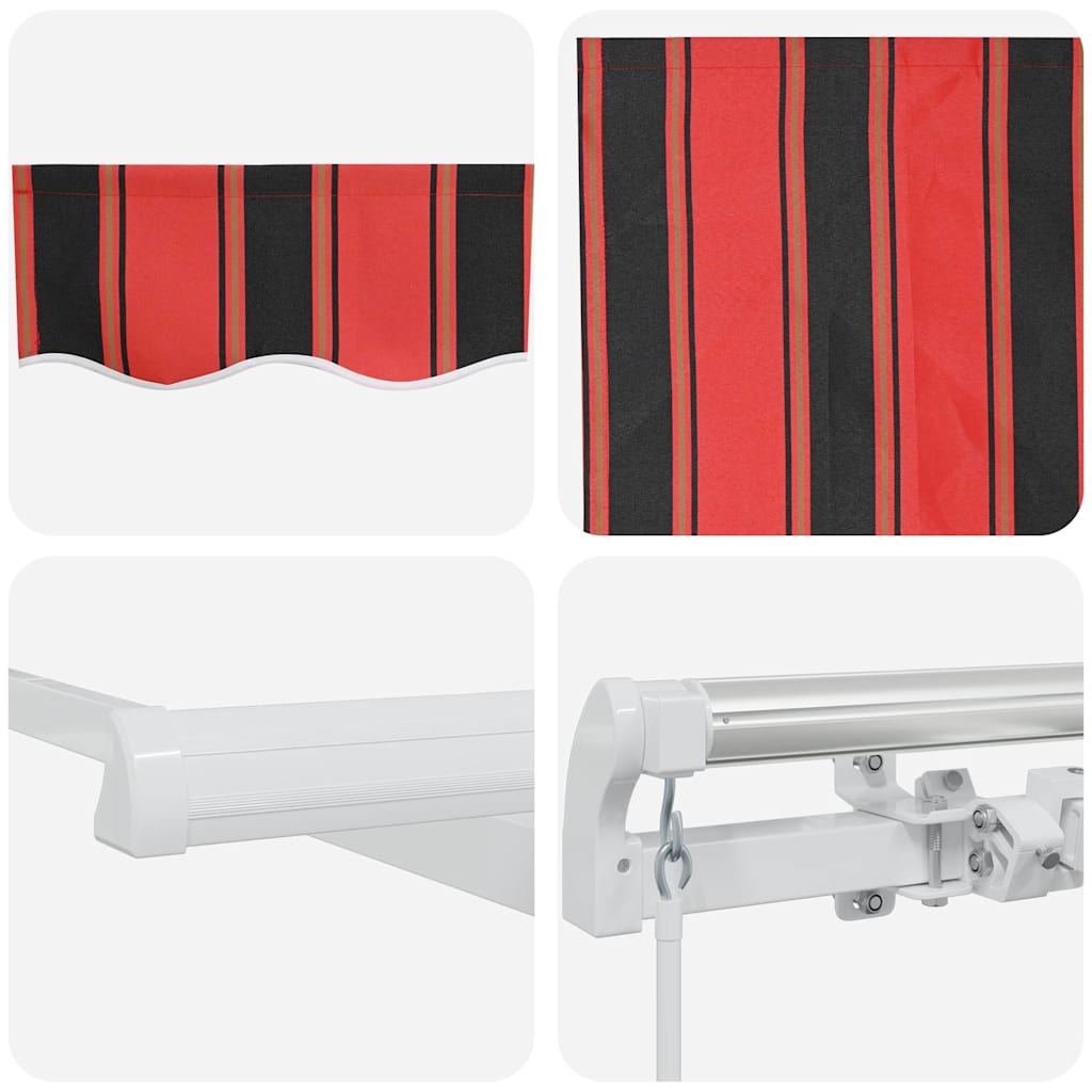 Einziehbare Markise Mehrfarbig 400 x 200 cm