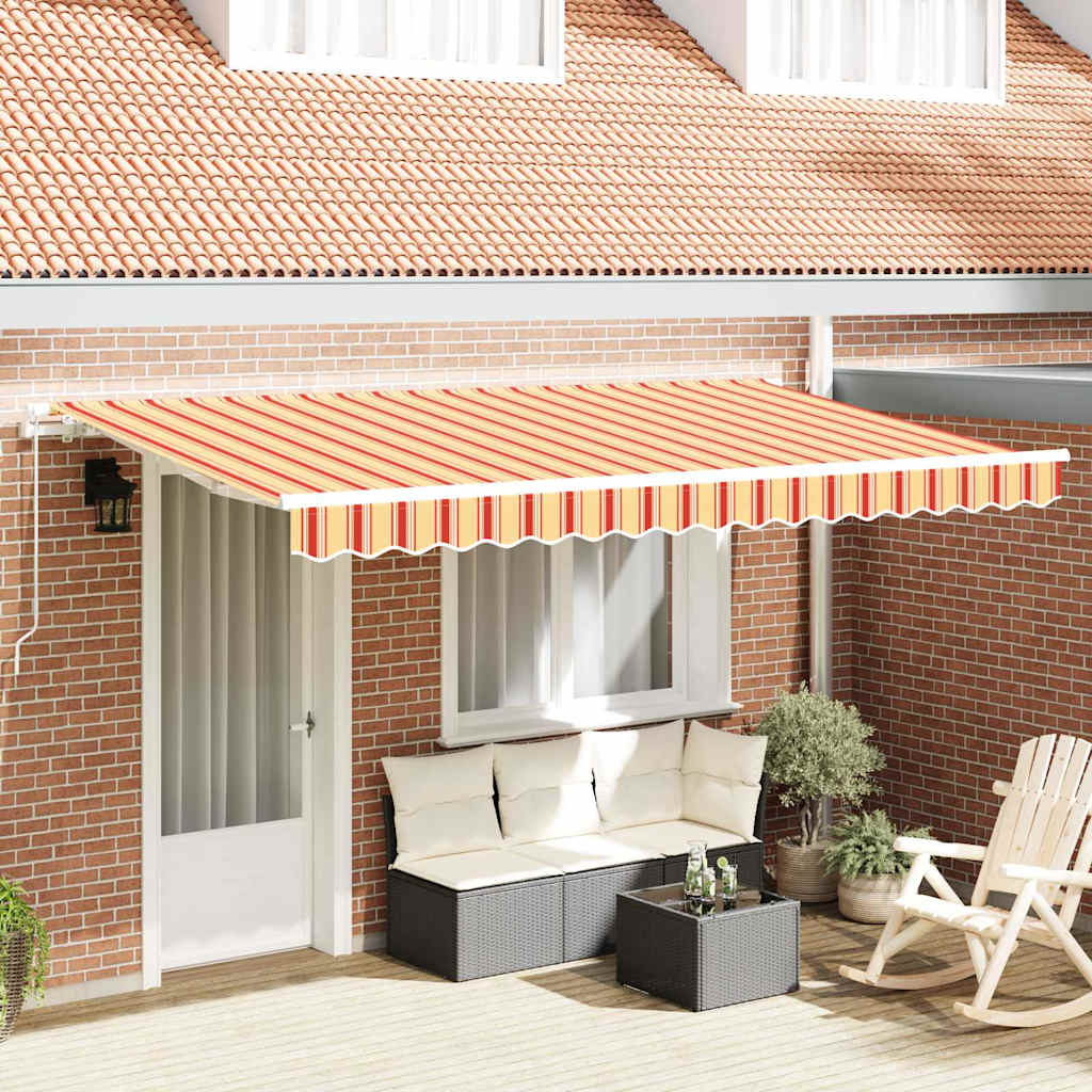 Einziehbare Markise Mehrfarbig 400 x 200 cm