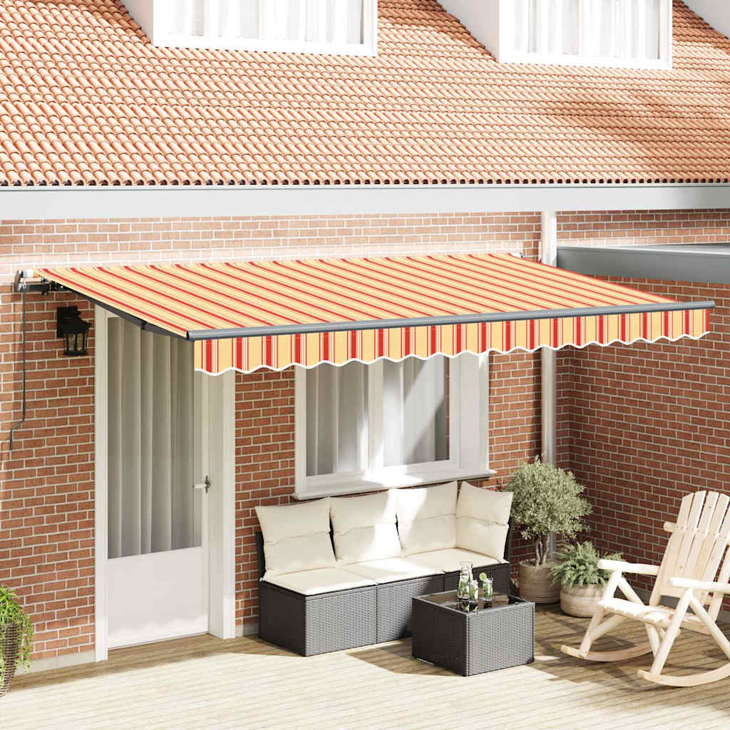 Einziehbare Markise Mehrfarbig 400 x 200 cm