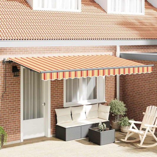 Einziehbare Markise Mehrfarbig 400 x 200 cm