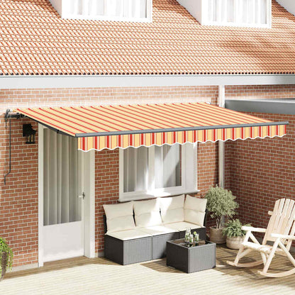 Einziehbare Markise Mehrfarbig 400 x 200 cm
