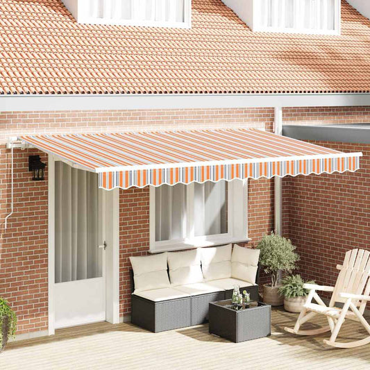 Einziehbare Markise Mehrfarbig 400 x 200 cm