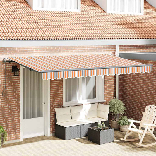Einziehbare Markise Mehrfarbig 400 x 200 cm