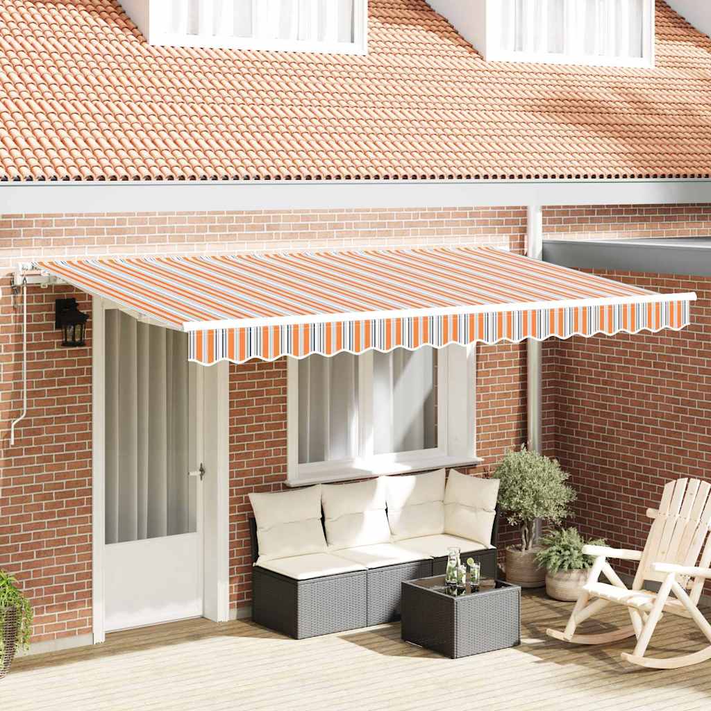 Einziehbare Markise Mehrfarbig 400 x 200 cm
