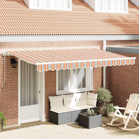 Einziehbare Markise Mehrfarbig 400 x 200 cm