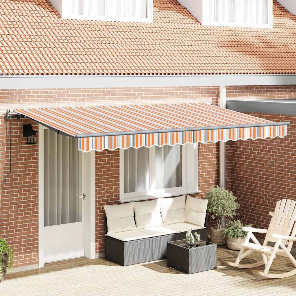 Einziehbare Markise Mehrfarbig 400 x 200 cm