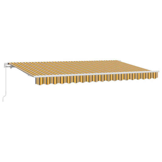 Einziehbare Markise Mehrfarbig 400 x 200 cm
