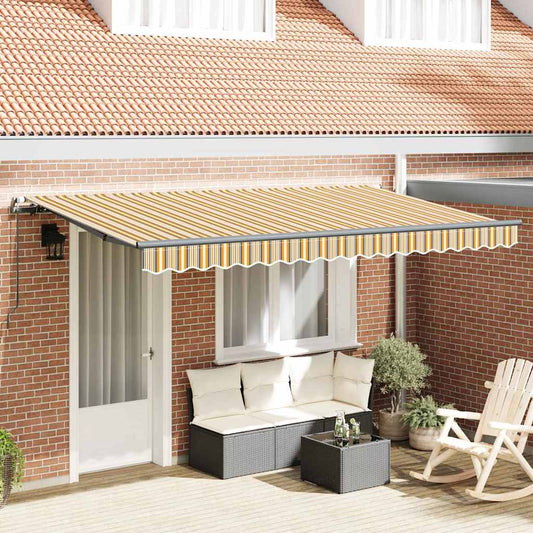 Einziehbare Markise Mehrfarbig 400 x 200 cm