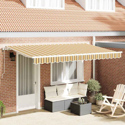 Einziehbare Markise Mehrfarbig 400 x 200 cm