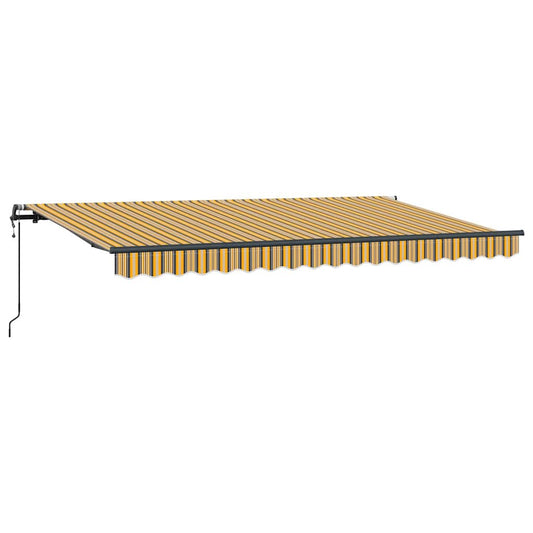 Einziehbare Markise Mehrfarbig 400 x 200 cm