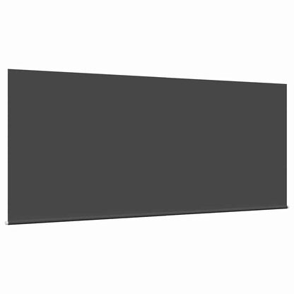 Einziehbare Markise Grau und Anthrazit 300 x 250 cm