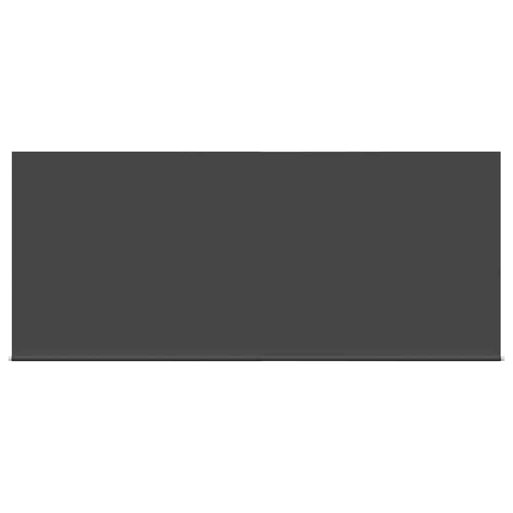 Einziehbare Markise Grau und Anthrazit 300 x 250 cm