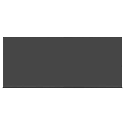 Einziehbare Markise Grau und Anthrazit 300 x 250 cm