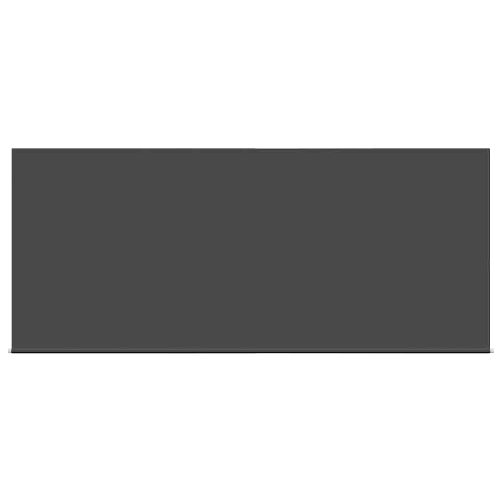 Einziehbare Markise Grau und Anthrazit 300 x 250 cm