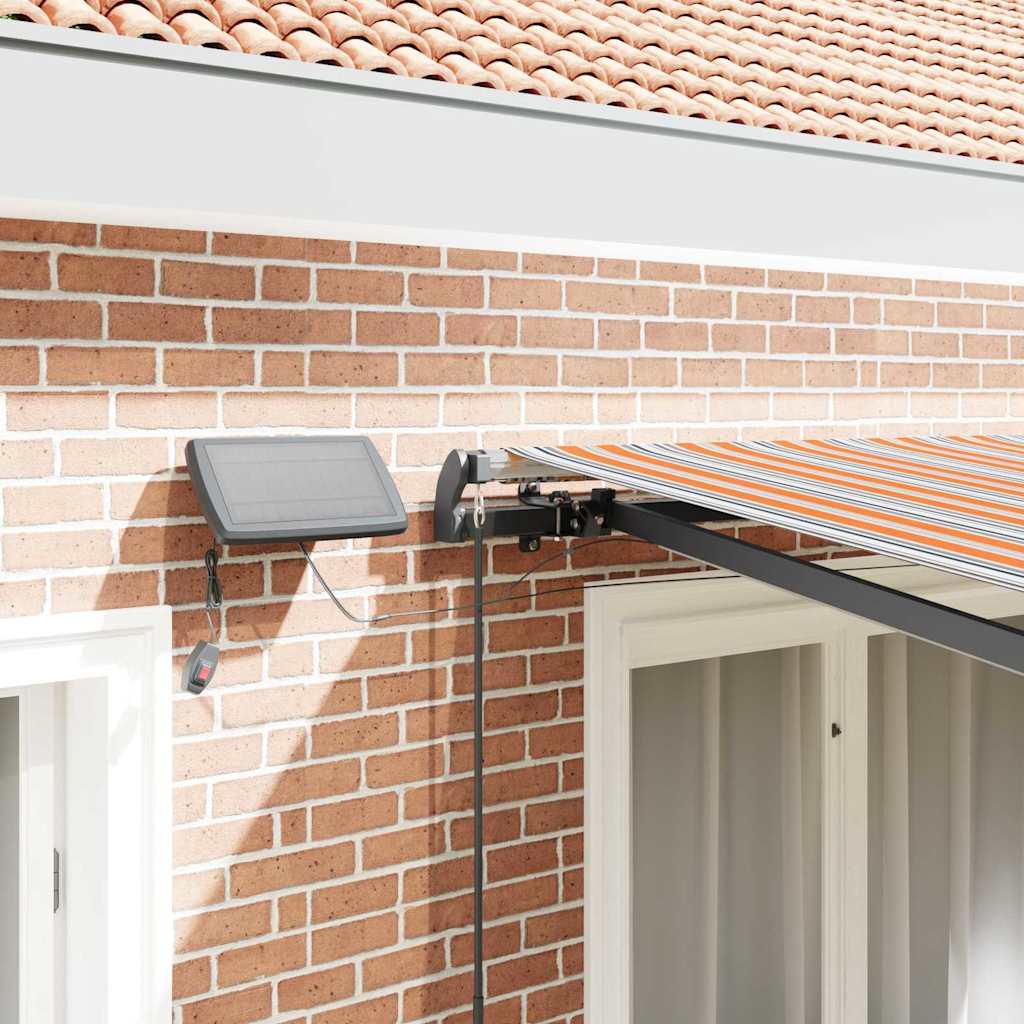 Einziehbare Markise Mehrfarbig 300 x 250 cm Stoff