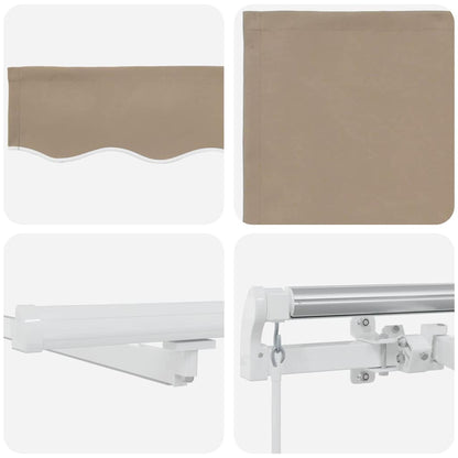 Einziehbare Markise with 300 x 250 cm Beige