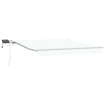 Einziehbare Markise with 300 x 250 cm Weiß