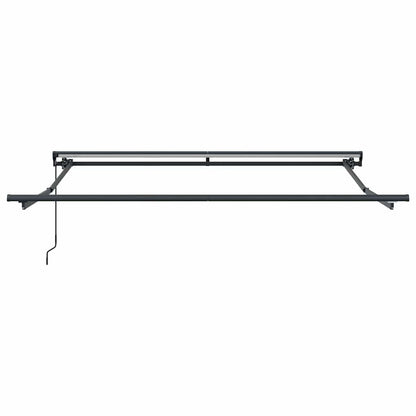 Einziehbare Markise Grün und Gelb 300x250 cm Stoff