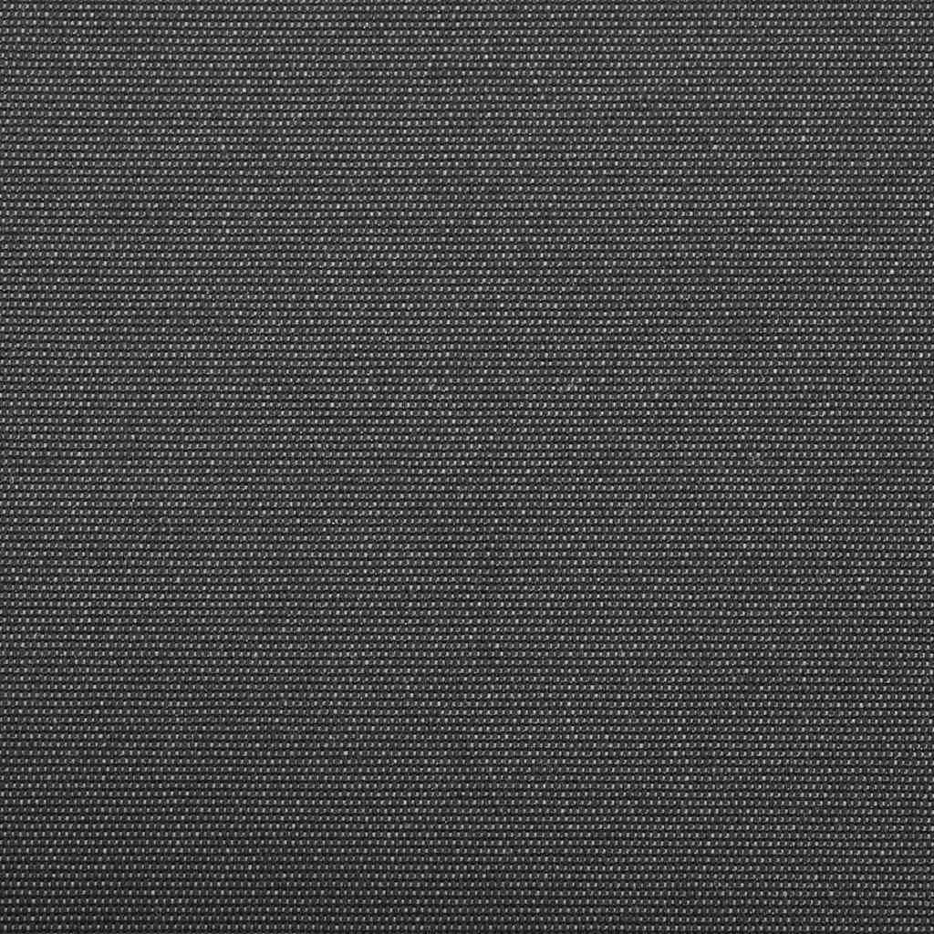 Einziehbare Markise Orange und Weiß 350 x 250 cm Stoff, Metall