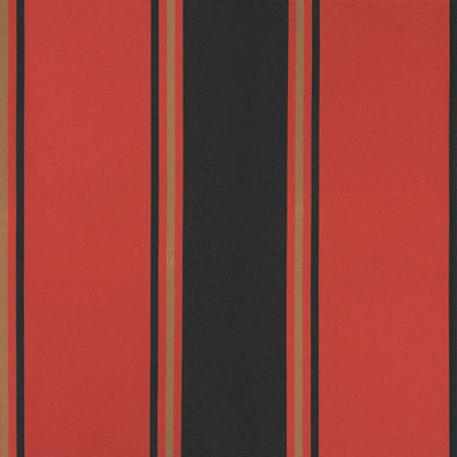 Einziehbare Markise Rot und schwarz 350 x 250 cm Stoff