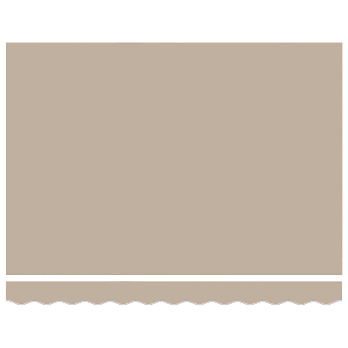 Einziehbare Markise Beige 350 x 250 cm Stoff und Metall