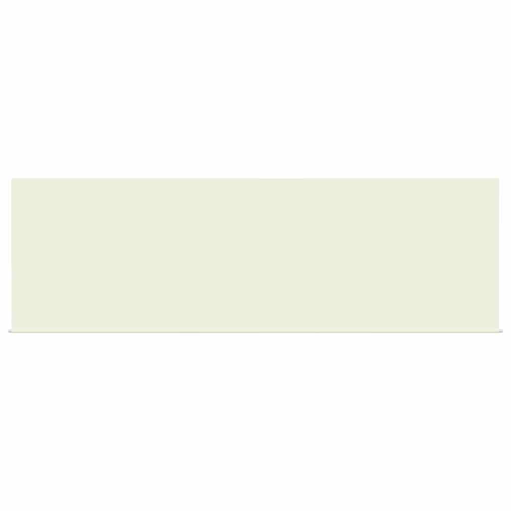 Einziehbare Markise Creme 400 × 300 cm Stoff