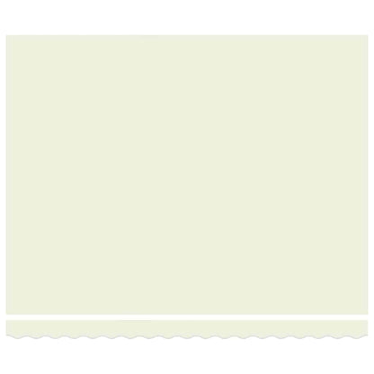 Einziehbare Markise Creme 400 × 300 cm Stoff