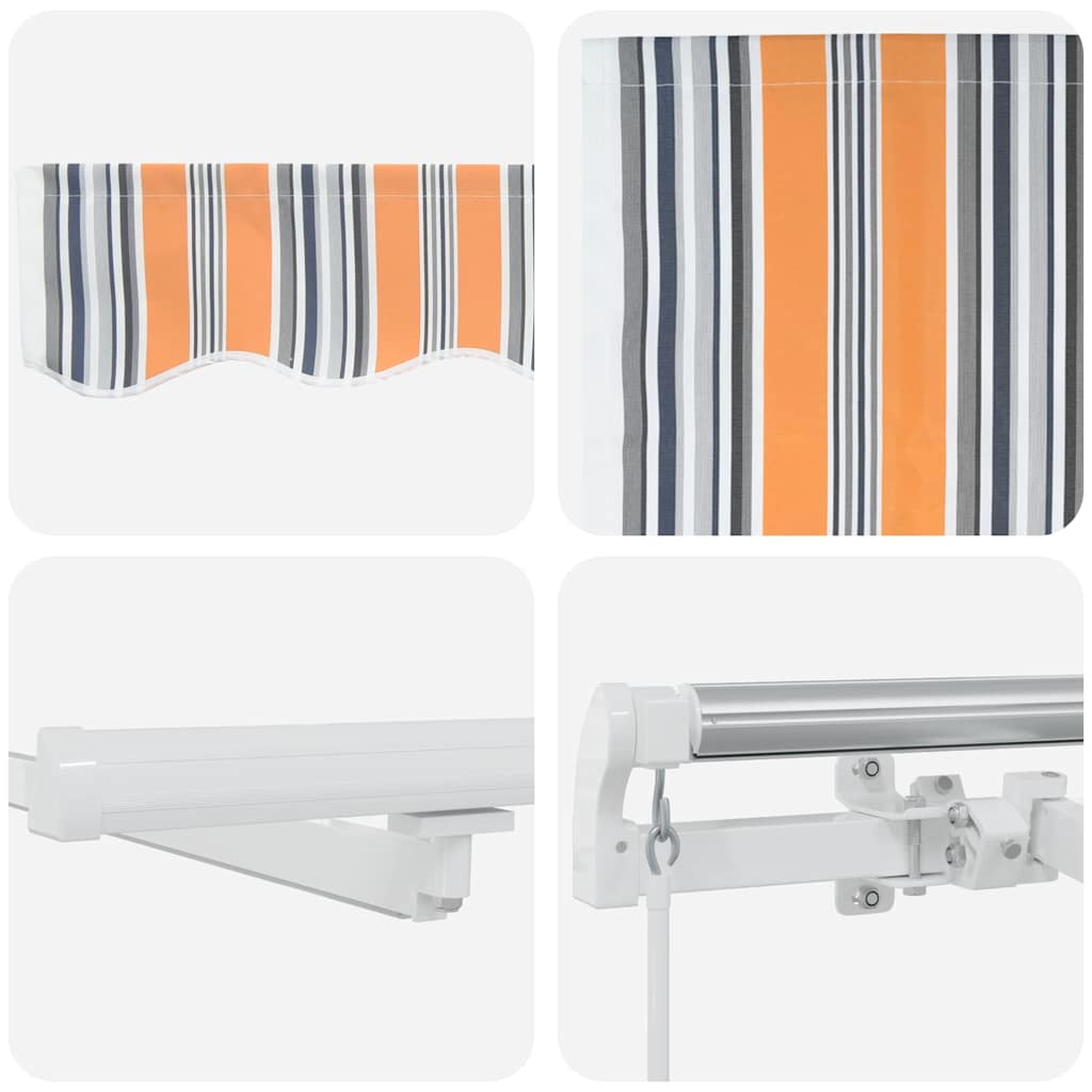 Einziehbare Markise with 400 × 300 cm Mehrfarbig