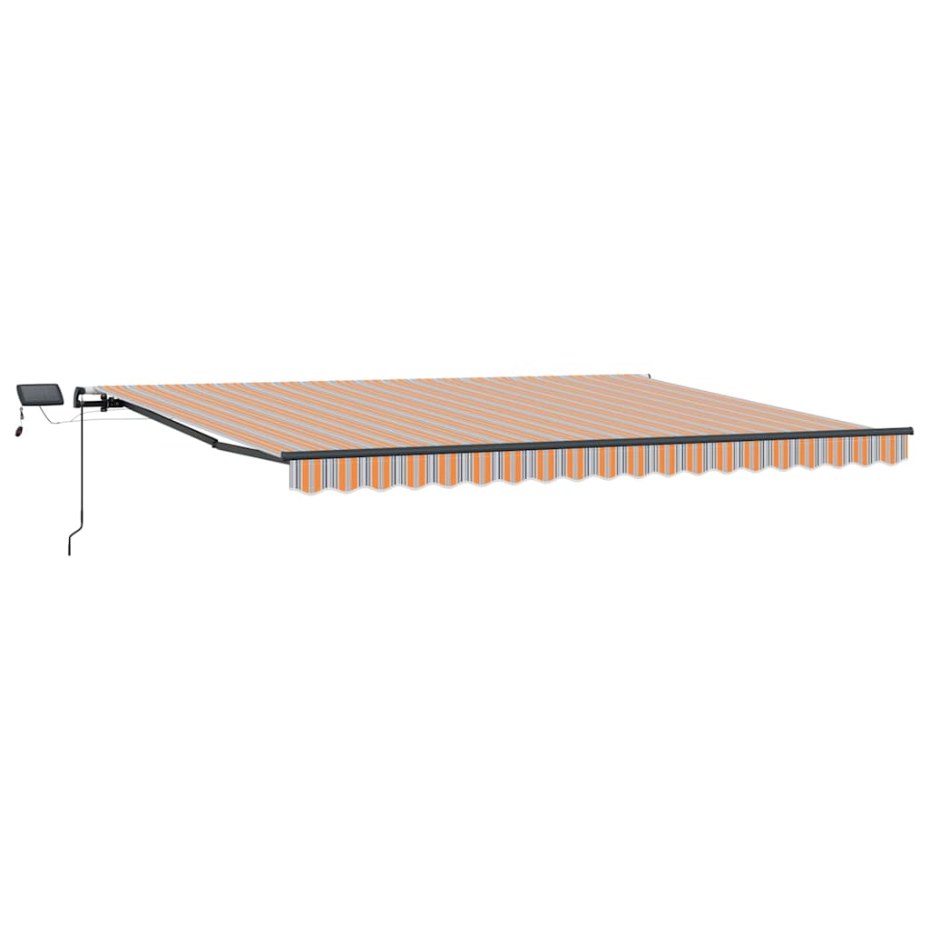 Einziehbare Markise Mehrfarbig 400 × 300 cm Stoff