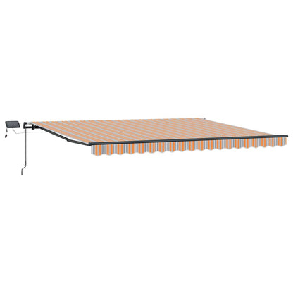 Einziehbare Markise Mehrfarbig 400 × 300 cm Stoff