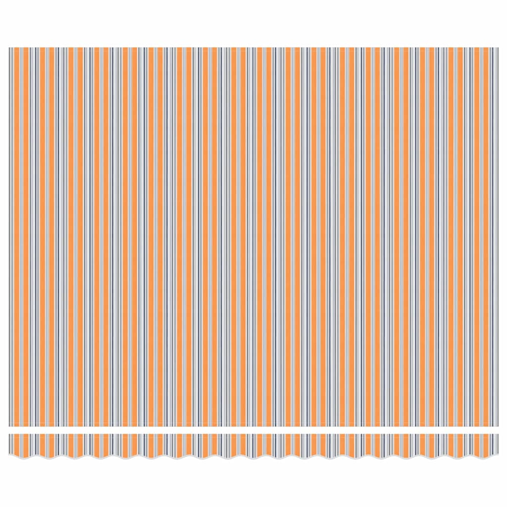 Einziehbare Markise Mehrfarbig 400 × 300 cm Stoff, Metall
