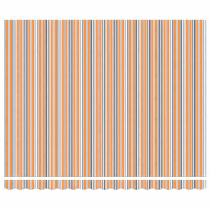 Einziehbare Markise Mehrfarbig 400 × 300 cm Stoff, Metall