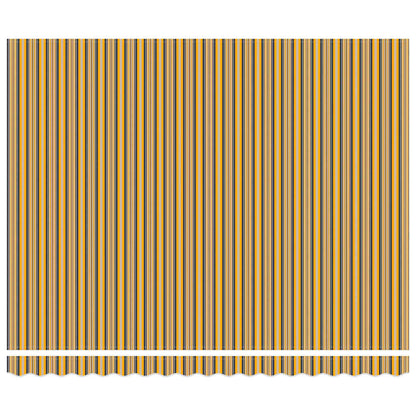 Einziehbare Markise Mehrfarbig 400 × 300 cm Stoff, Metall